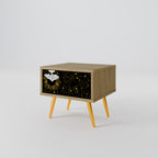 STELLAR CONSTELLATIONS Nightstand in Oak Effect