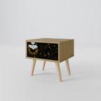 STELLAR CONSTELLATIONS Nightstand in Oak Effect