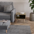 STELLAR CONSTELLATIONS Nightstand in Oak Effect