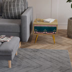 ROYAL COMPOSITION Nightstand in Oak Effect