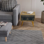 ROYAL ORDINARINESS Nightstand in Oak Effect