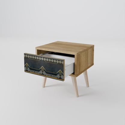 ROYAL ORDINARINESS Nightstand in Oak Effect