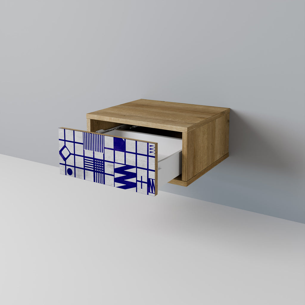 RÄTT PLATS Nattduksbord i Oak Effect