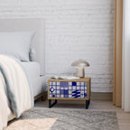 THE RIGHT PLACES Nightstand in Oak Effect