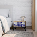 THE RIGHT PLACES Nightstand in Oak Effect