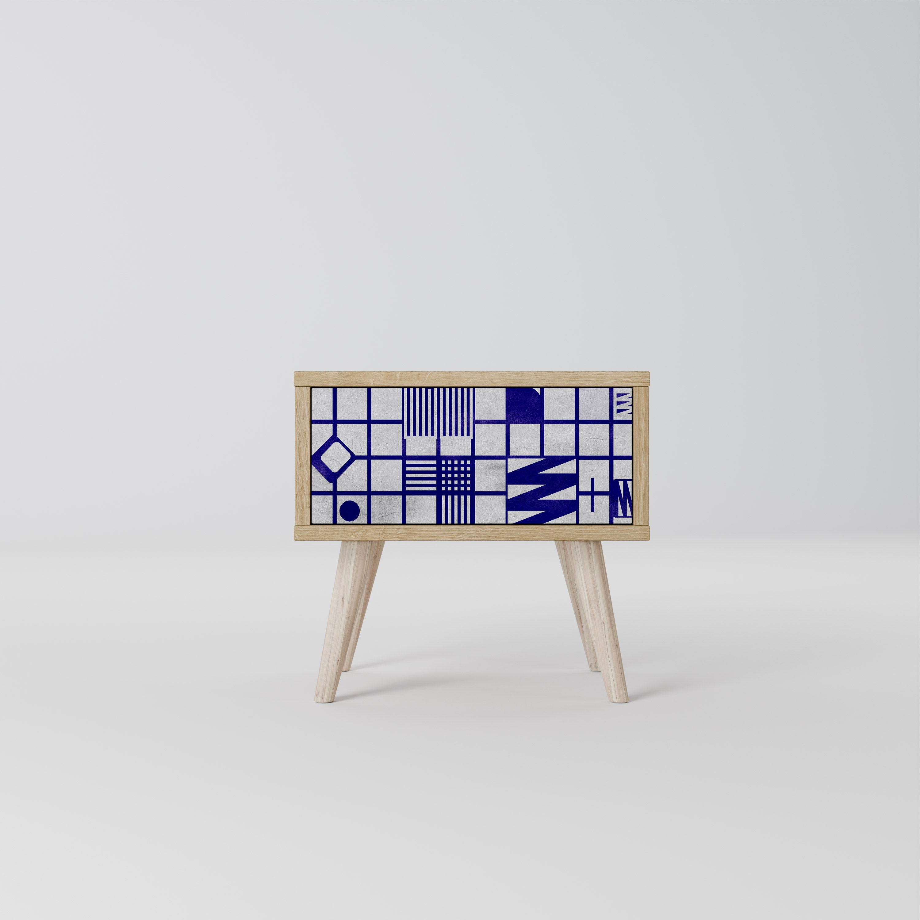 RÄTT PLATS Nattduksbord i Oak Effect