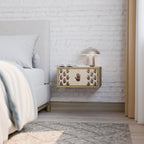 SEE MORE Nightstand in Oak Effect