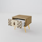 SEE MORE Nightstand in Oak Effect