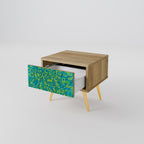 NOSTALGIC MEMORIES Nightstand in Oak Effect