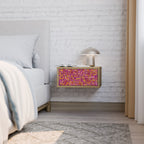 LOVELY MEMORIES Nightstand in Oak Effect