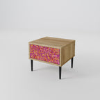 LOVELY MEMORIES Nightstand in Oak Effect