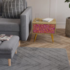 LOVELY MEMORIES Nightstand in Oak Effect