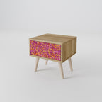 LOVELY MEMORIES Nightstand in Oak Effect