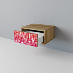KALEIDOSCOPIC CUBISM Nightstand in Oak Effect