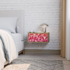 KALEIDOSCOPIC CUBISM Nightstand in Oak Effect