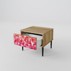 KALEIDOSCOPIC CUBISM Nightstand in Oak Effect