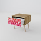KALEIDOSCOPIC CUBISM Nightstand in Oak Effect