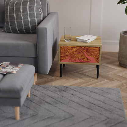 FLOATING THOUGHTS Nightstand in Oak Effect