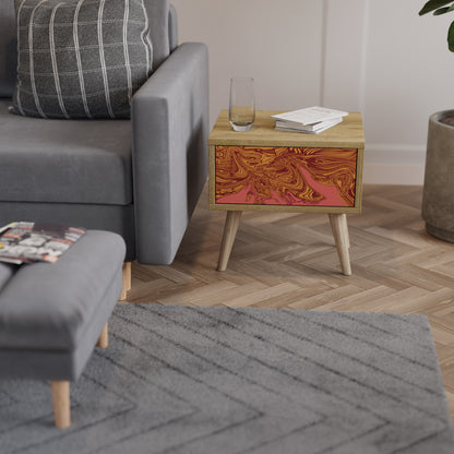 FLOATING THOUGHTS Nightstand in Oak Effect