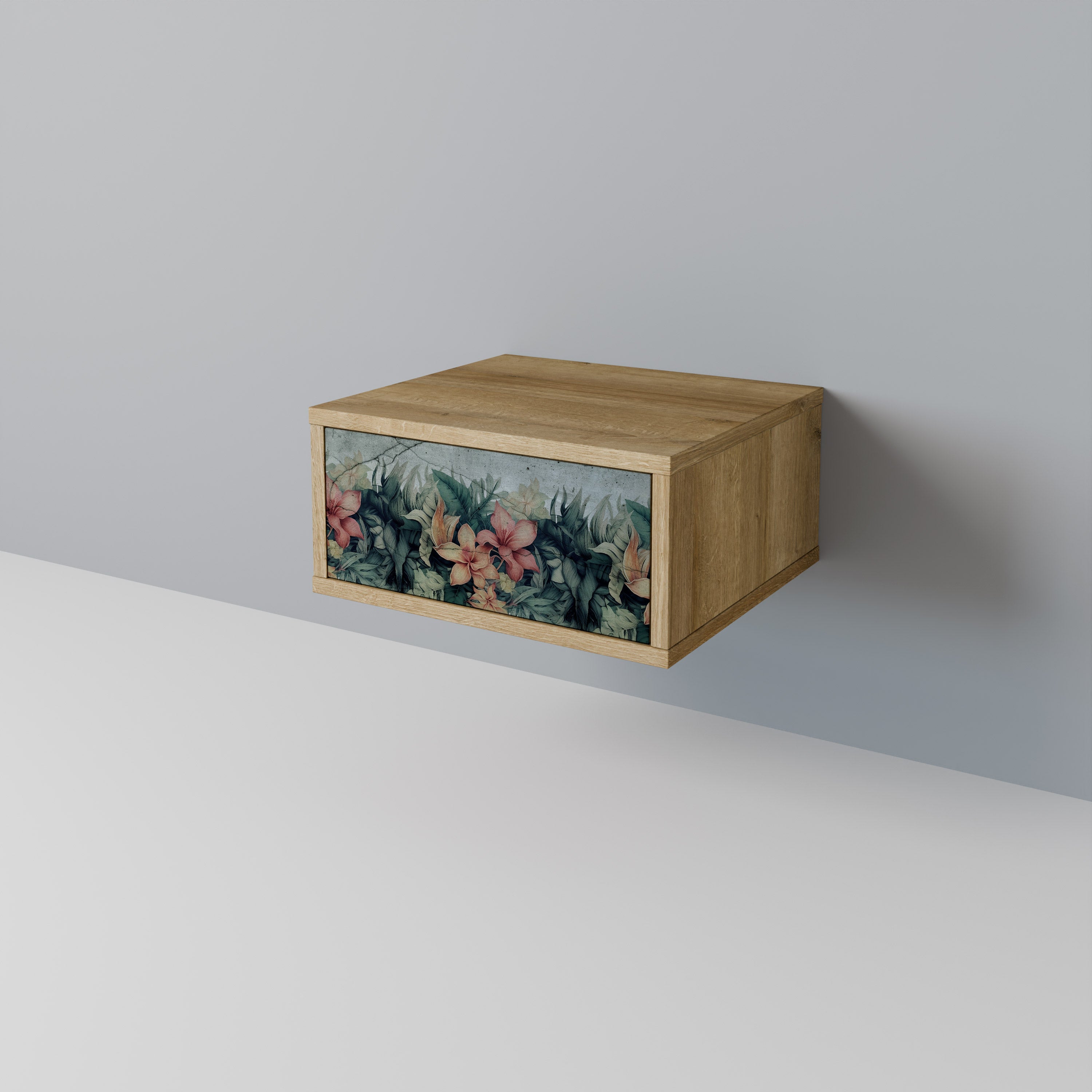 HEAVENLY BLOOM Nattduksbord i Oak Effect