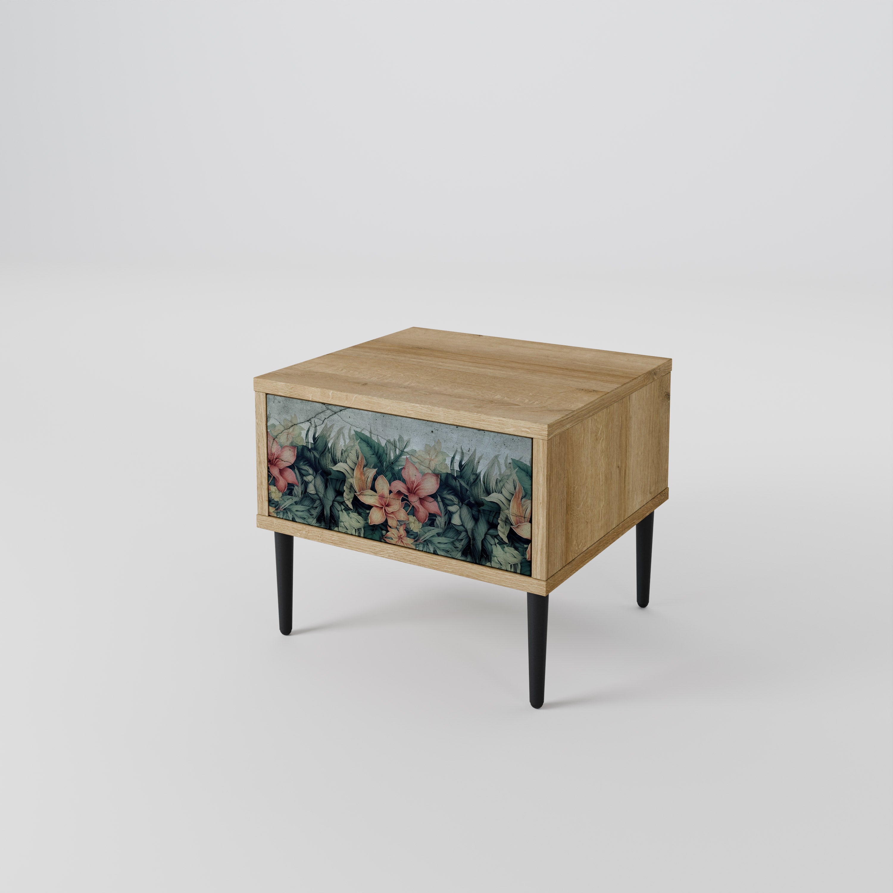 HEAVENLY BLOOM Nattduksbord i Oak Effect