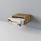 JAPANESE LANDSCAPE Nightstand in Oak Effect