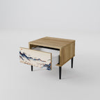 JAPANESE LANDSCAPE Nightstand in Oak Effect