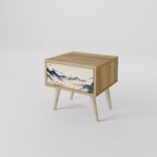 JAPANESE LANDSCAPE Nightstand in Oak Effect