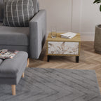 WILD TENDERNESS Nightstand in Oak Effect