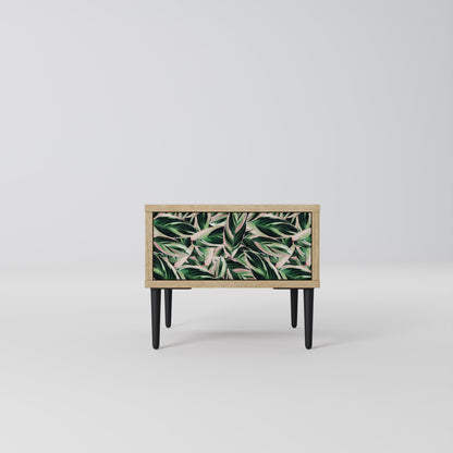 EERIE STROMANTHE Nightstand in Oak Effect