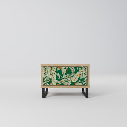 VERDANT PLEASURES Nightstand in Oak Effect
