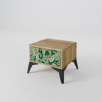 VERDANT PLEASURES Nightstand in Oak Effect