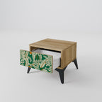 VERDANT PLEASURES Nightstand in Oak Effect