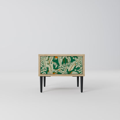 VERDANT PLEASURES Nightstand in Oak Effect