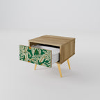 VERDANT PLEASURES Nightstand in Oak Effect