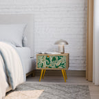 VERDANT PLEASURES Nightstand in Oak Effect