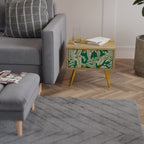 VERDANT PLEASURES Nightstand in Oak Effect