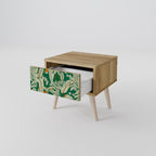 VERDANT PLEASURES Nightstand in Oak Effect