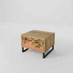JUICY OLIVES Nightstand in Oak Effect