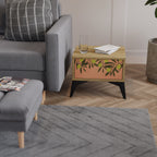 JUICY OLIVES Nightstand in Oak Effect