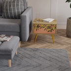 JUICY OLIVES Nightstand in Oak Effect