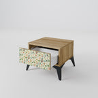 PALM SPRING Nightstand in Oak Effect