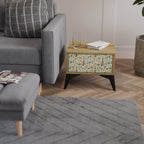 PALM SPRING Nightstand in Oak Effect