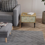 PALM SPRING Nightstand in Oak Effect