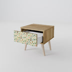 PALM SPRING Nightstand in Oak Effect