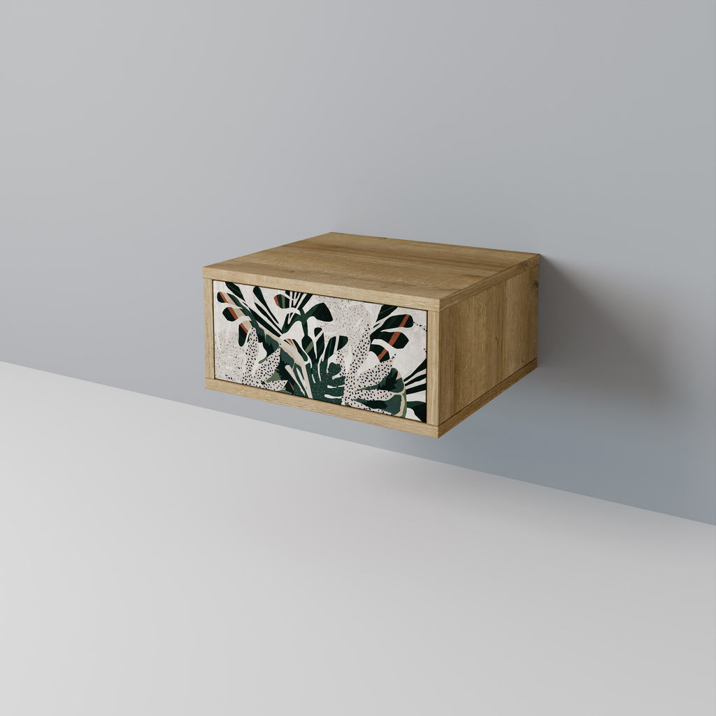 VERDURE FORMATION Nattduksbord i Oak Effect