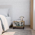 VERDURE FORMATION Nightstand in Oak Effect