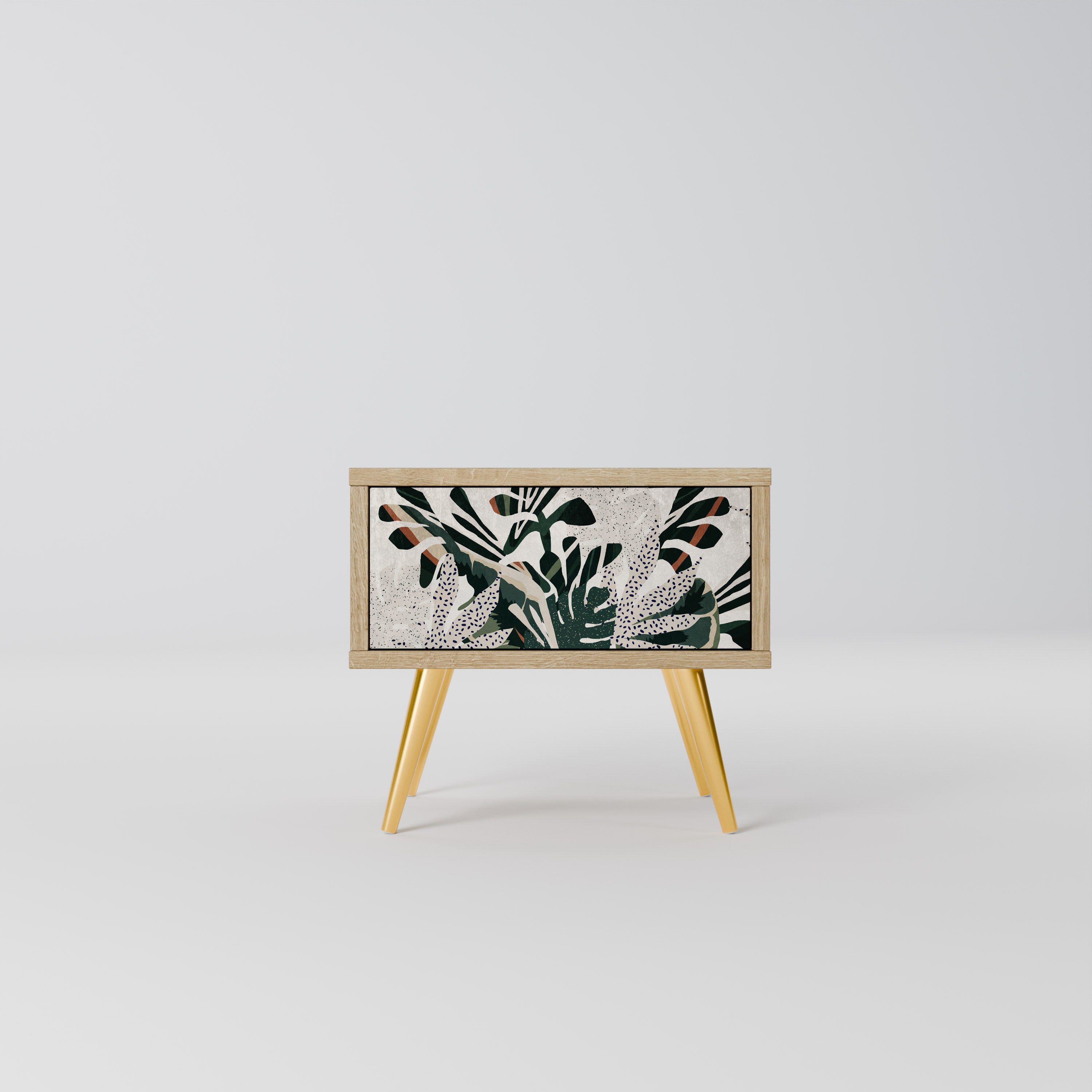 VERDURE FORMATION Nattduksbord i Oak Effect