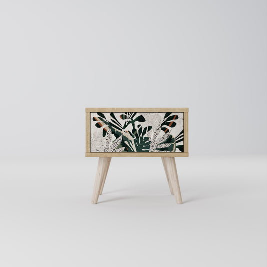 VERDURE FORMATION Nattduksbord i Oak Effect