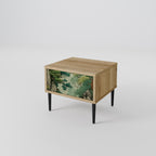VERDURE ABYSS Nightstand in Oak Effect